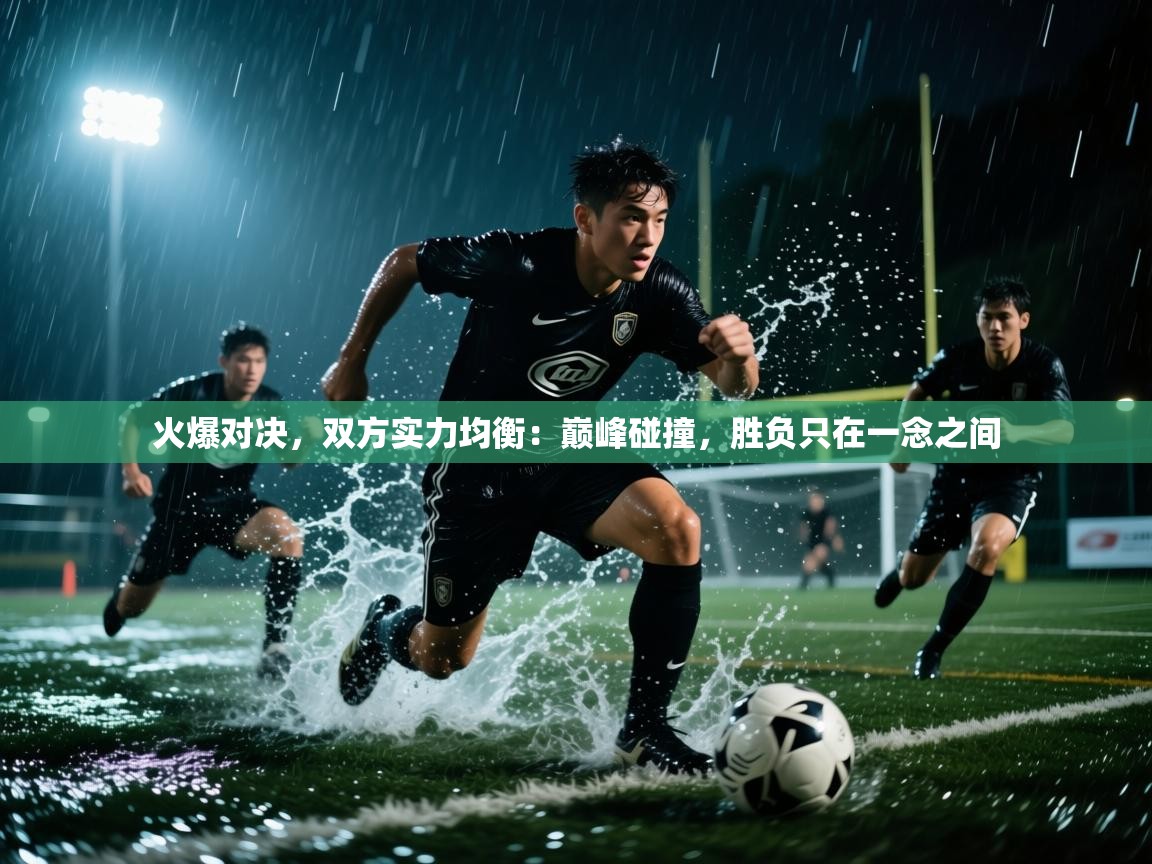 火爆对决，双方实力均衡：巅峰碰撞，胜负只在一念之间  第1张
